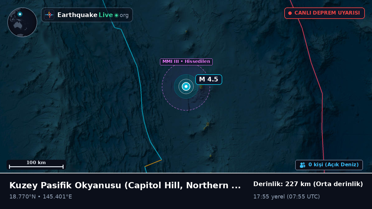 Kuzey Pasifik Okyanusu (Northern Mariana Islands)