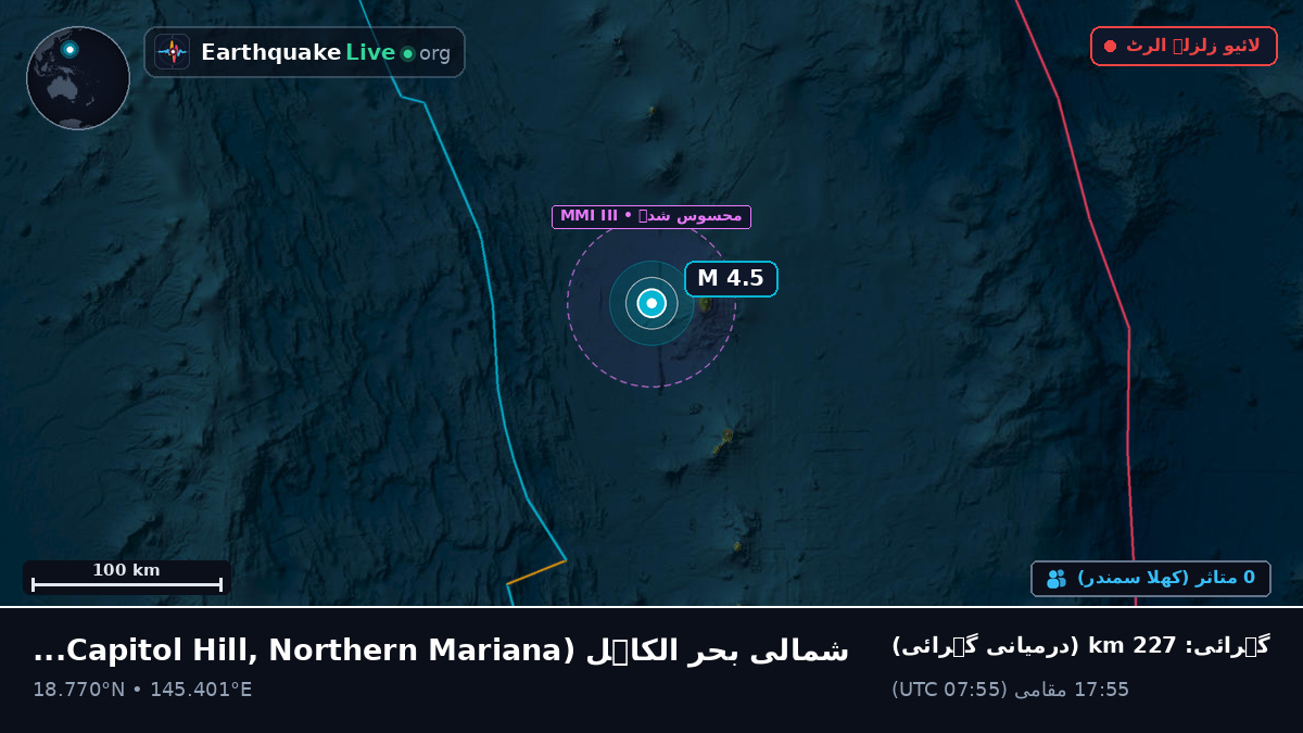 شمالی بحر الکاہل (Northern Mariana Islands)