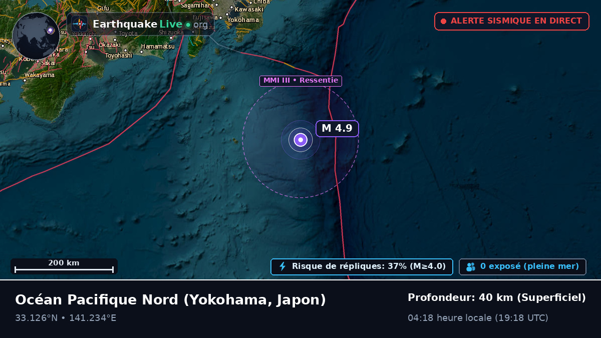 Océan Pacifique Nord (Japon)