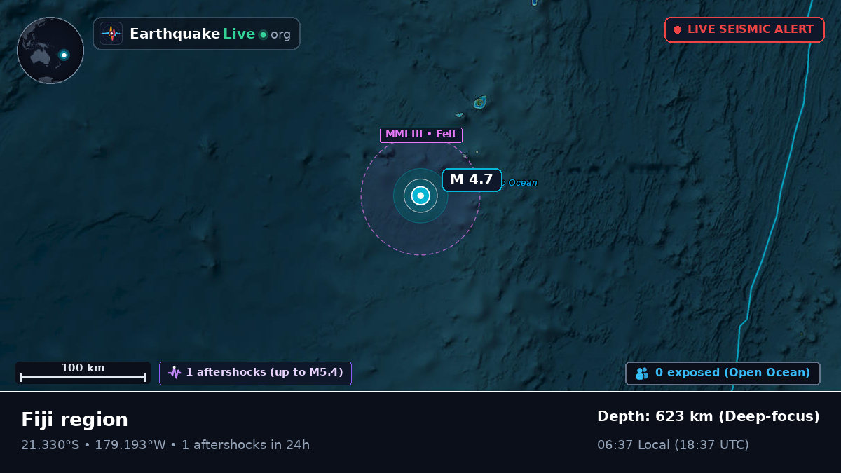 South Pacific Ocean (Tonga)