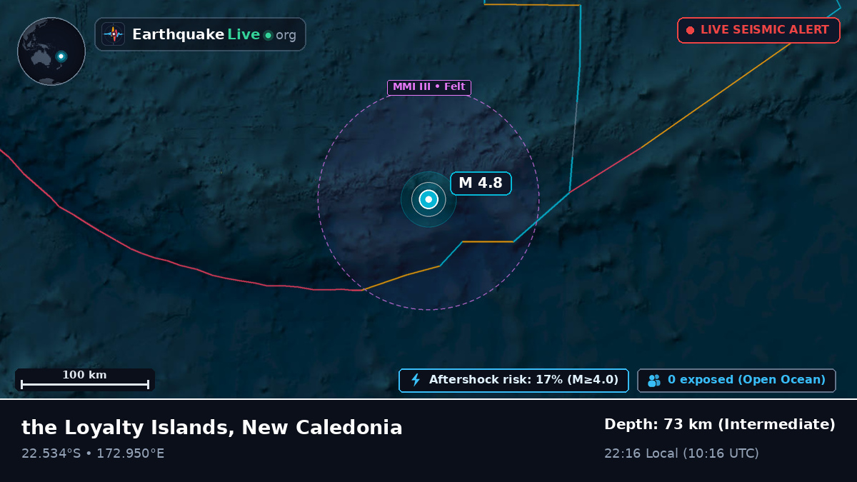 South Pacific Ocean (New Caledonia)