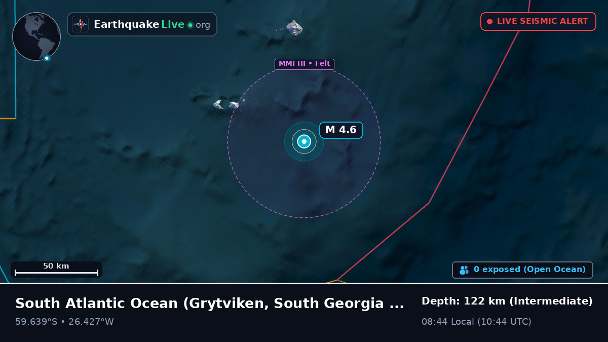South Atlantic Ocean (South Georgia and the Islands)