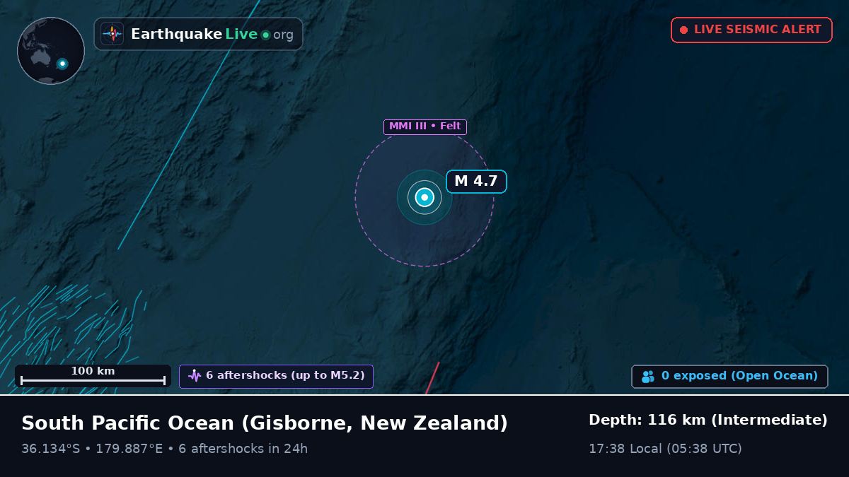 South Pacific Ocean (New Zealand)