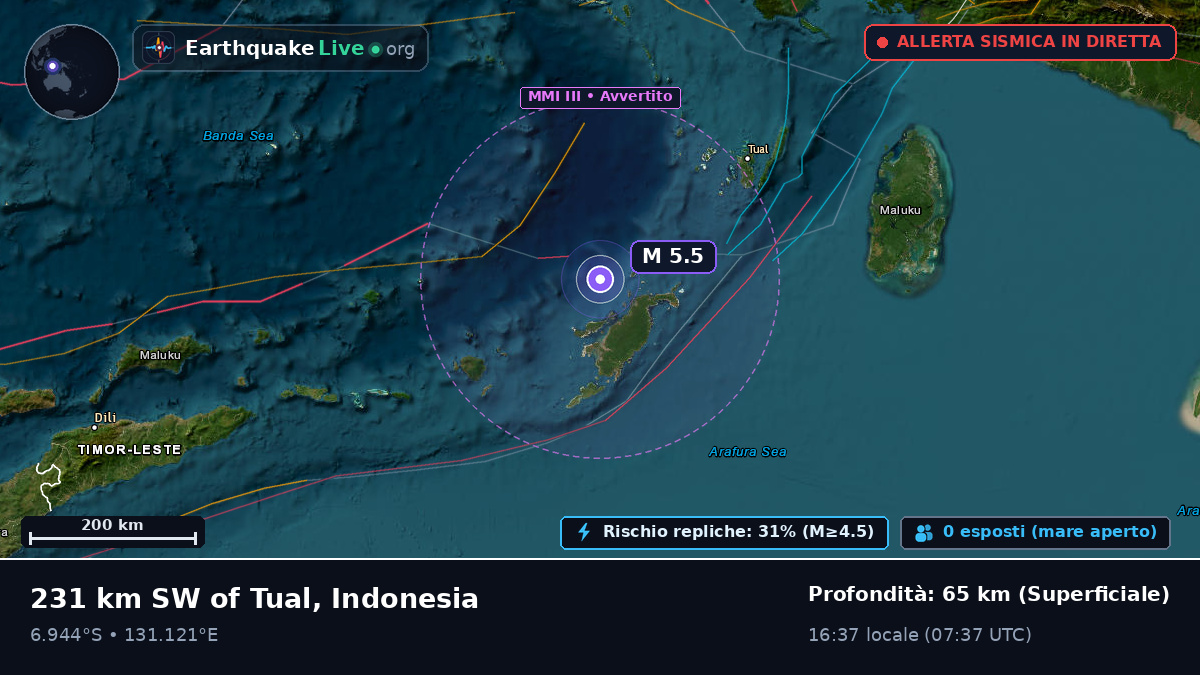 Mare di Banda (Indonesia)
