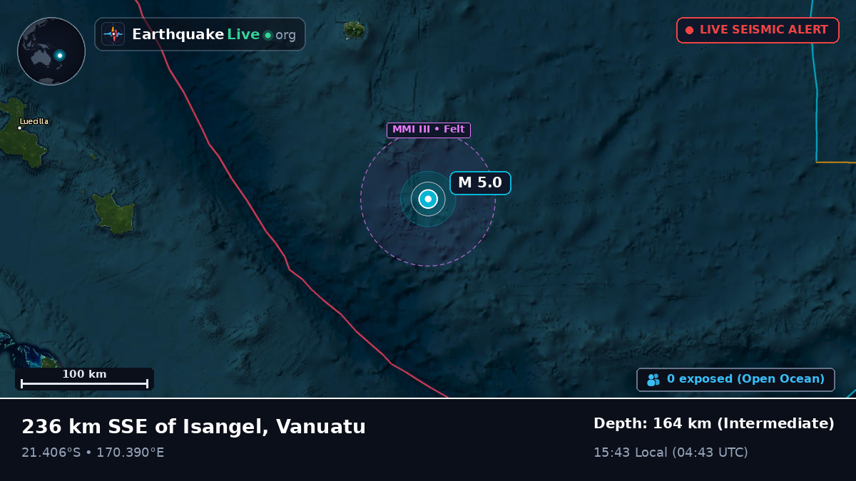 South Pacific Ocean (New Caledonia)