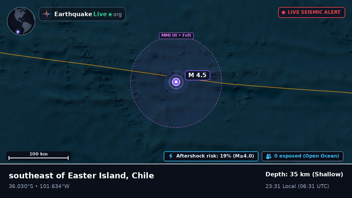 South Pacific Ocean (Chile)