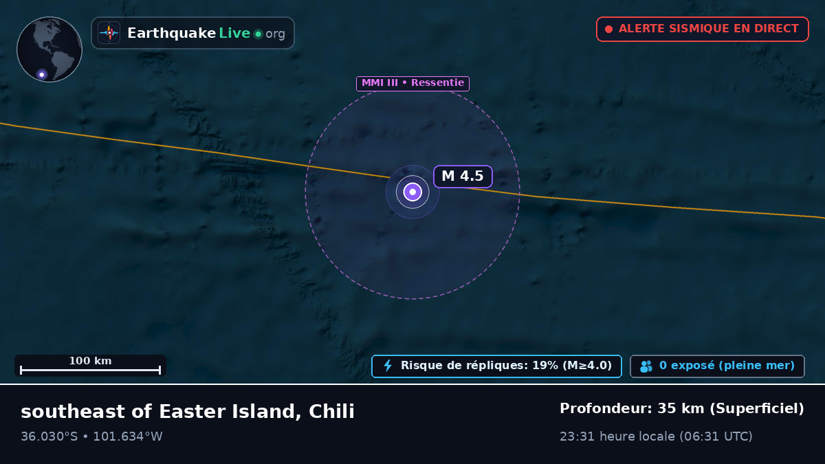 Océan Pacifique Sud (Chili)