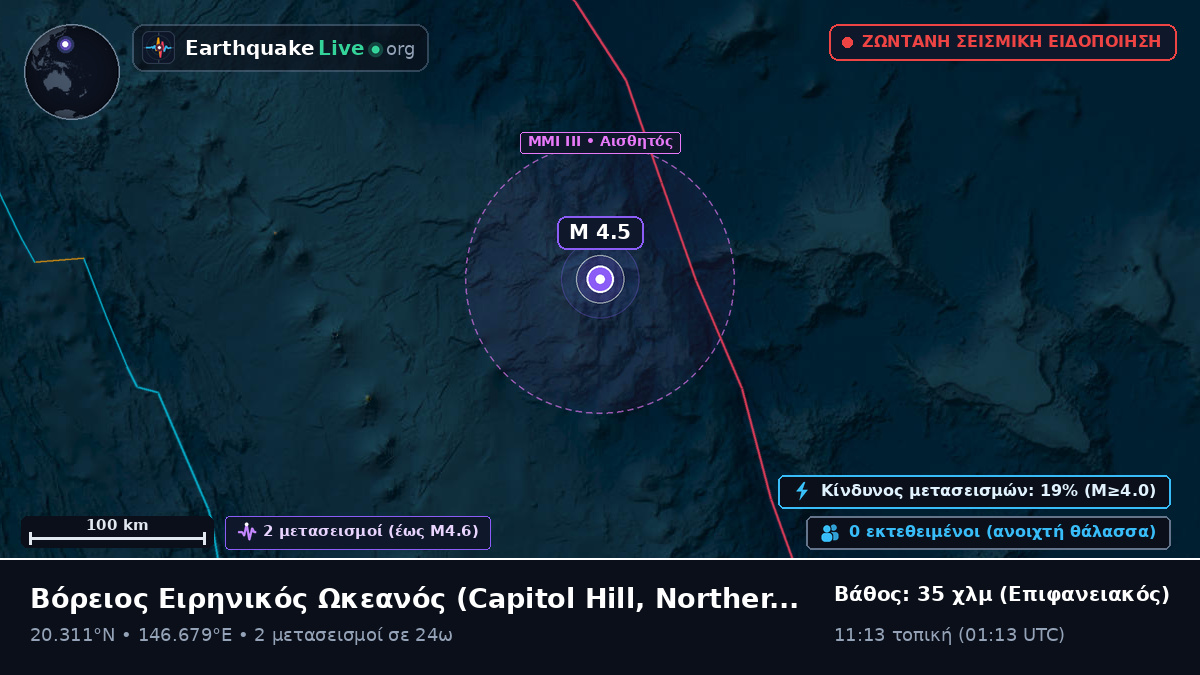 Βόρειος Ειρηνικός Ωκεανός (Northern Mariana Islands)