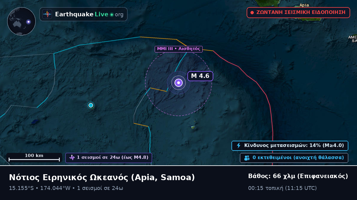 Νότιος Ειρηνικός Ωκεανός (Samoa)