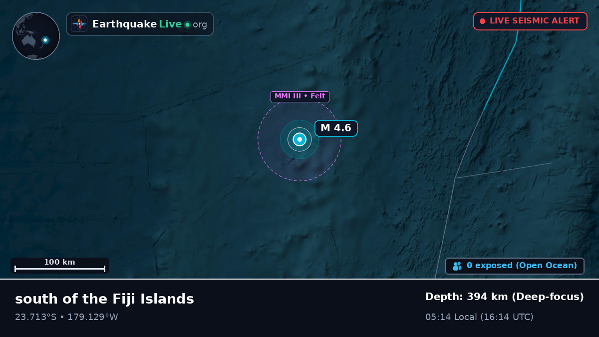 South Pacific Ocean (Tonga)