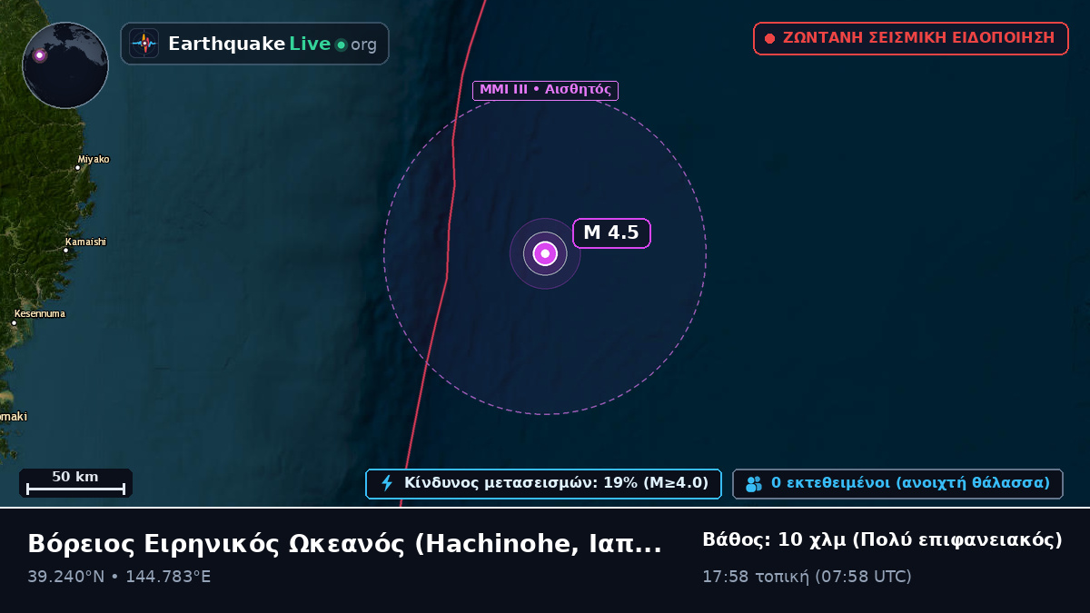 Βόρειος Ειρηνικός Ωκεανός (Ιαπωνία)