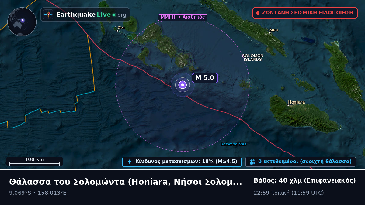 Θάλασσα του Σολομώντα (Νήσοι Σολομώντα)