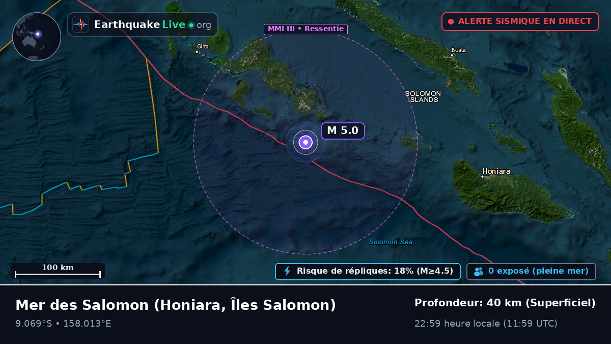 Mer des Salomon (Îles Salomon)