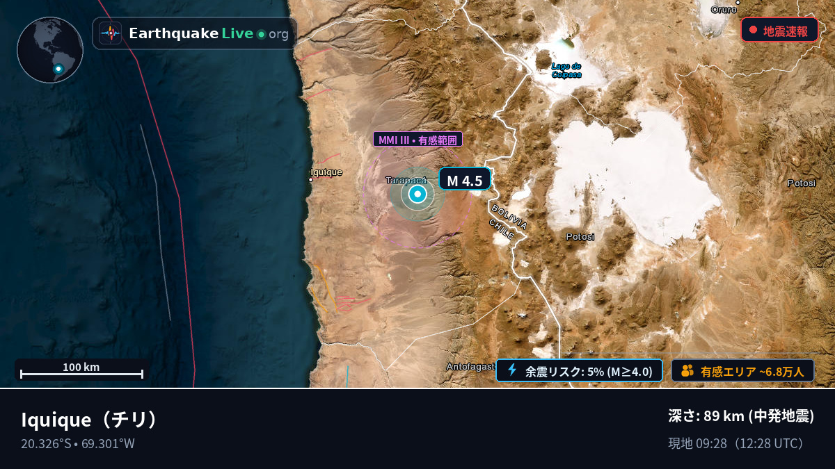 Tarapacá, チリ