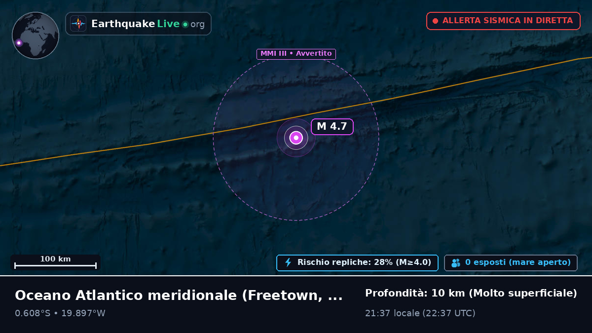 Oceano Atlantico meridionale (Sierra Leone)