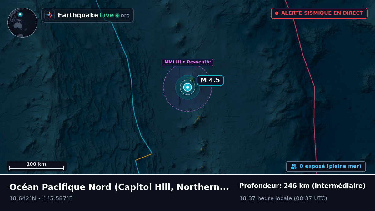 Océan Pacifique Nord (Northern Mariana Islands)