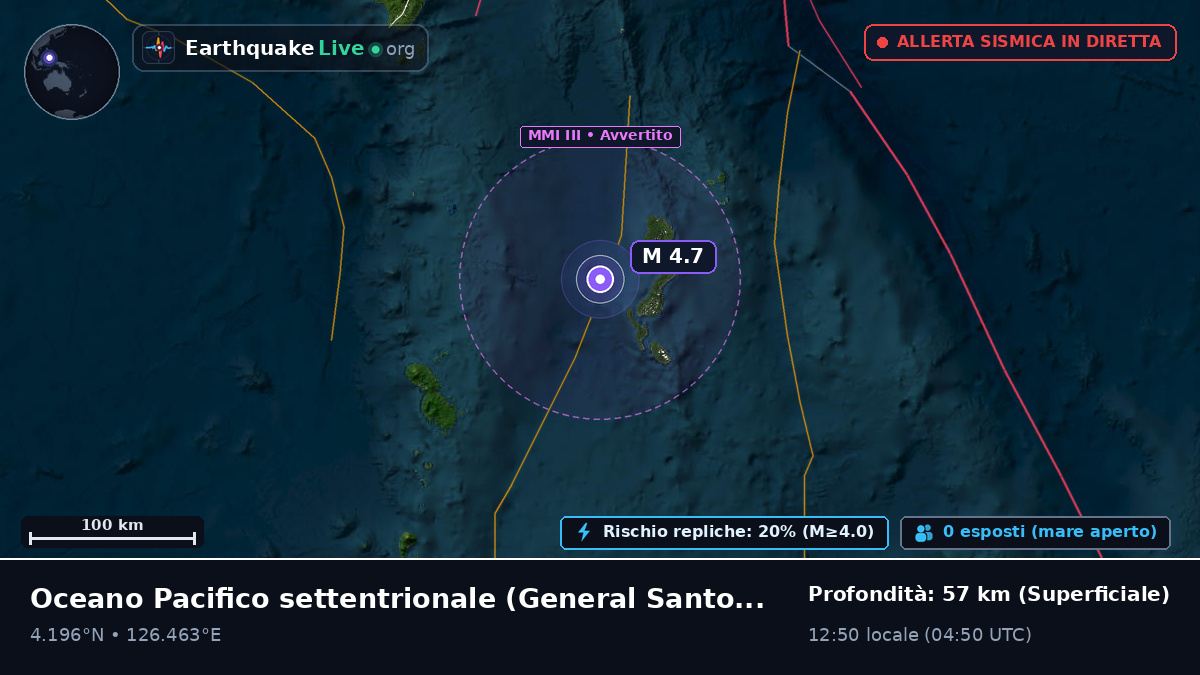 Oceano Pacifico settentrionale (Filippine)
