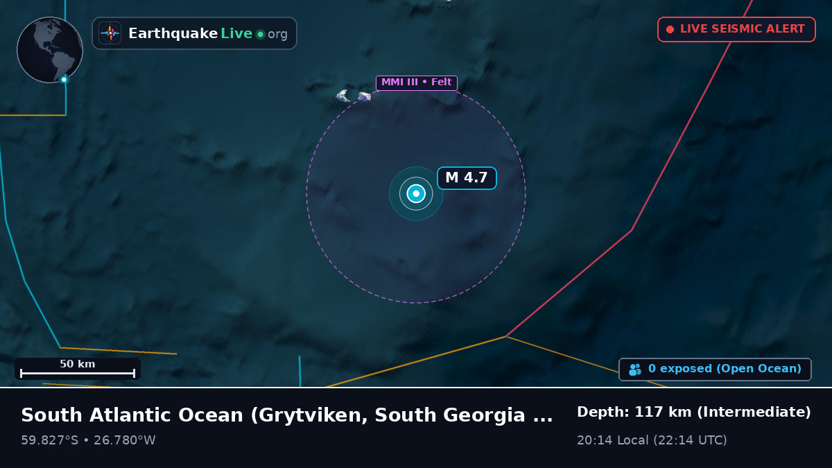 South Atlantic Ocean (South Georgia and the Islands)
