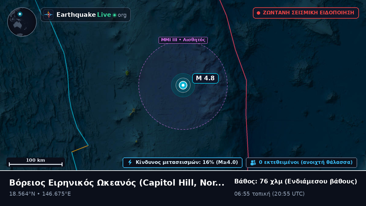 Βόρειος Ειρηνικός Ωκεανός (Northern Mariana Islands)