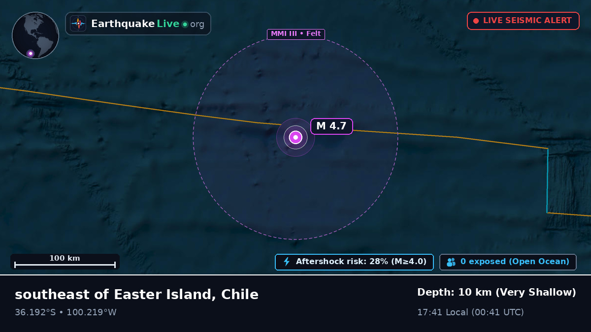 South Pacific Ocean (Chile)