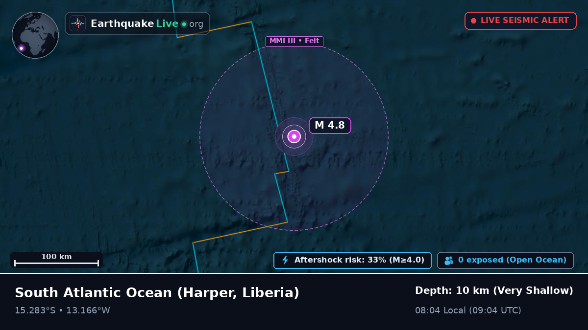 South Atlantic Ocean (Liberia)
