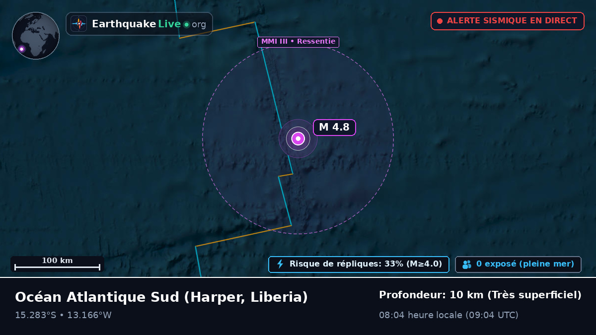 Océan Atlantique Sud (Liberia)