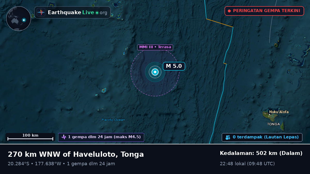 Samudra Pasifik Selatan (Tonga)