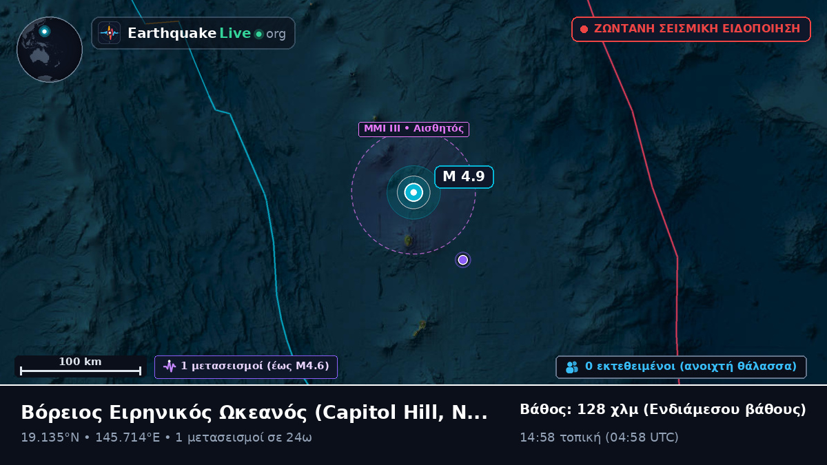 Βόρειος Ειρηνικός Ωκεανός (Northern Mariana Islands)