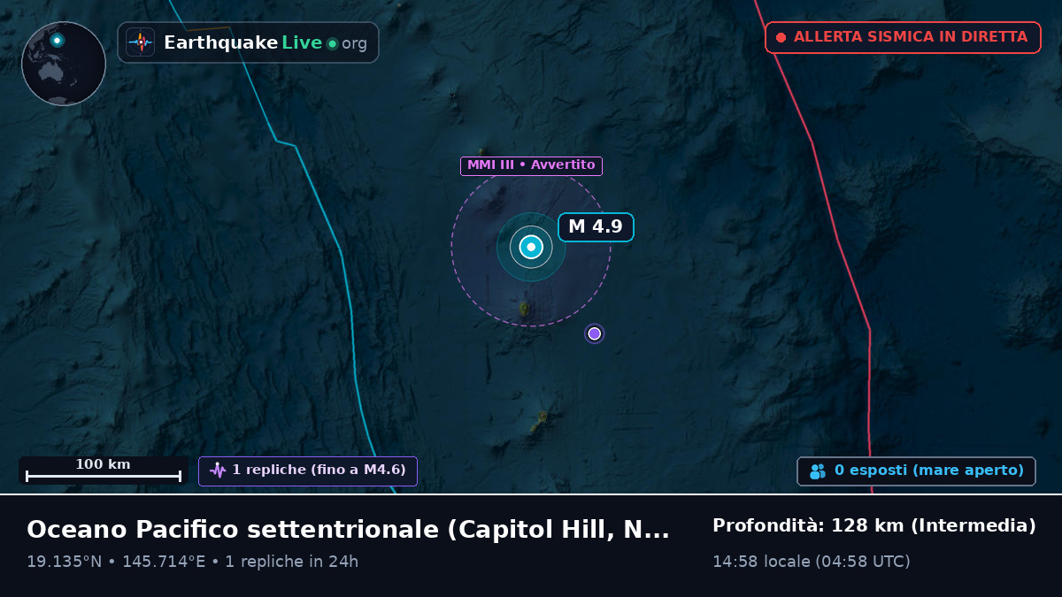 Oceano Pacifico settentrionale (Northern Mariana Islands)