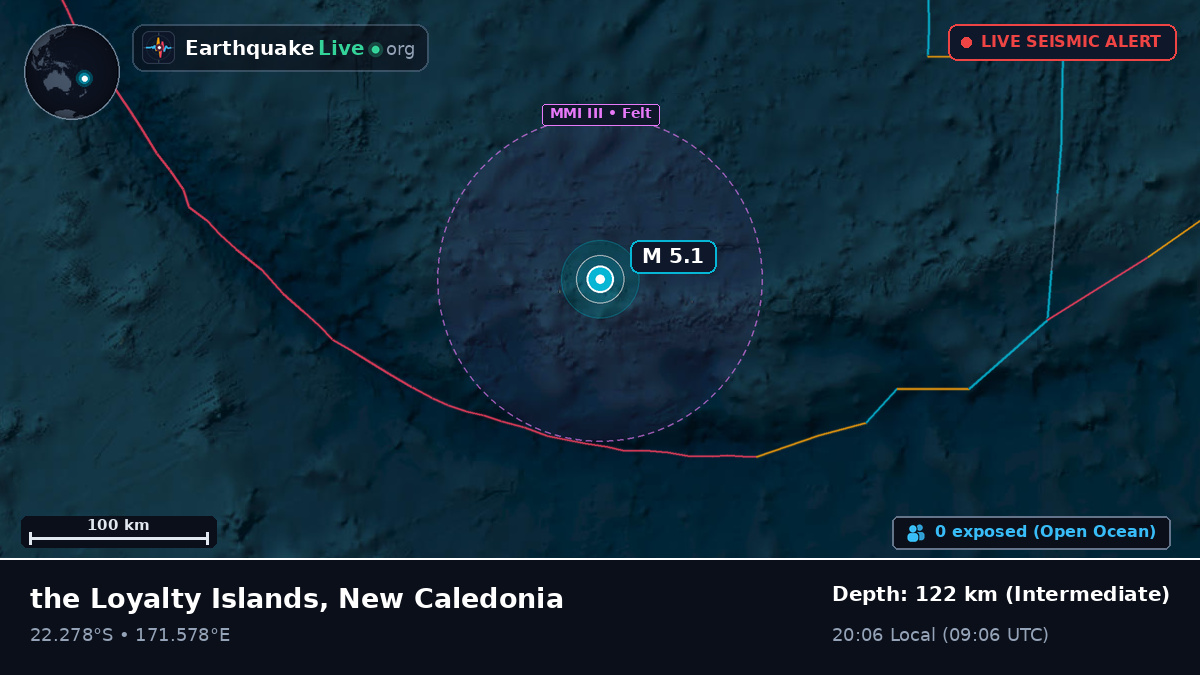 South Pacific Ocean (New Caledonia)