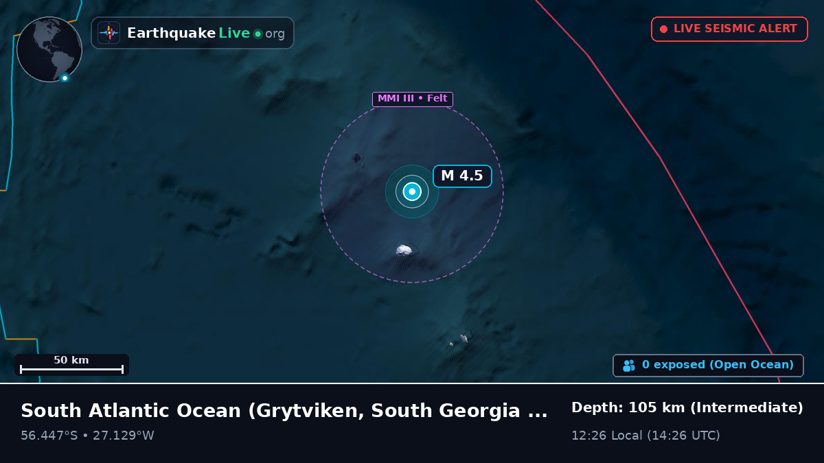 South Atlantic Ocean (South Georgia and the Islands)