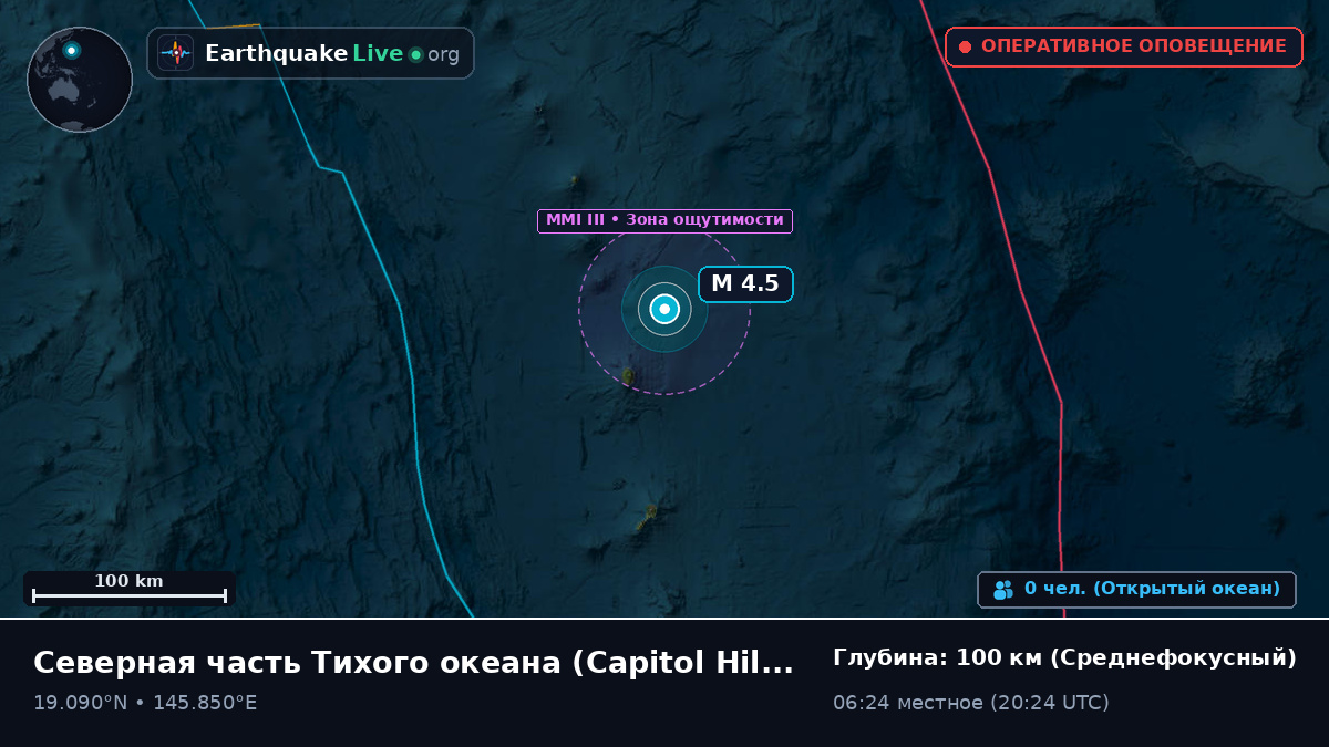 Северная часть Тихого океана (Northern Mariana Islands)