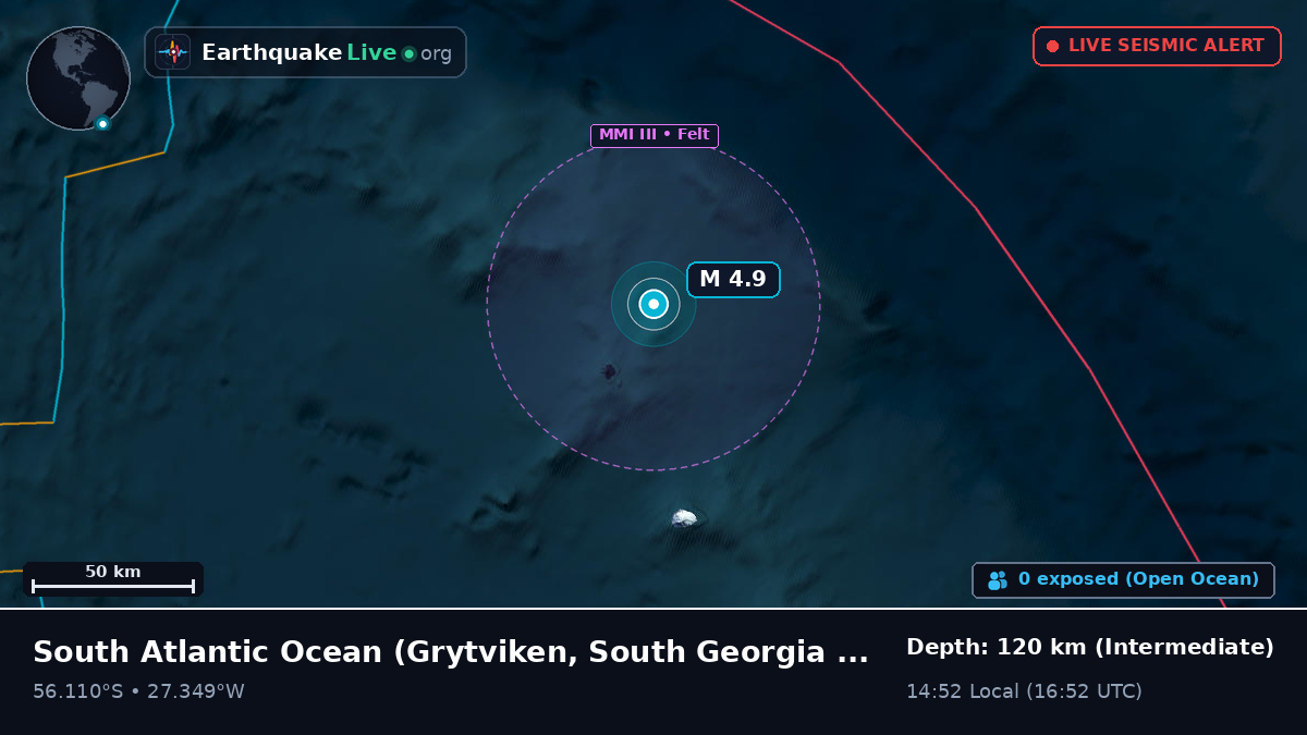 South Atlantic Ocean (South Georgia and the Islands)