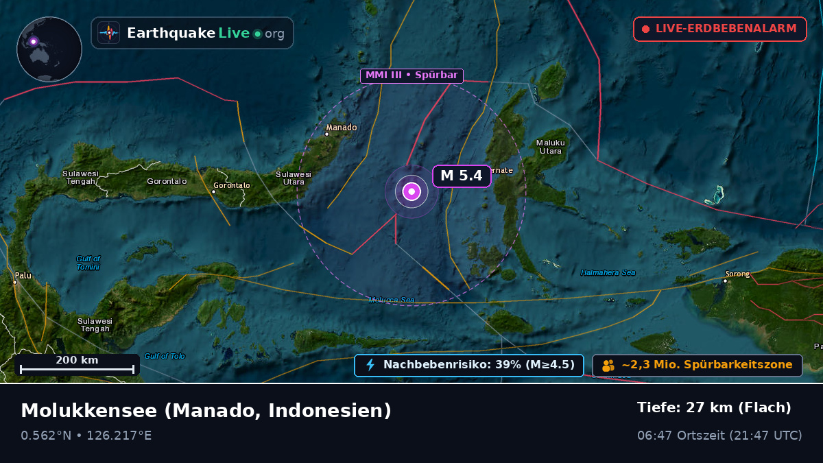Molukkensee (Indonesien)