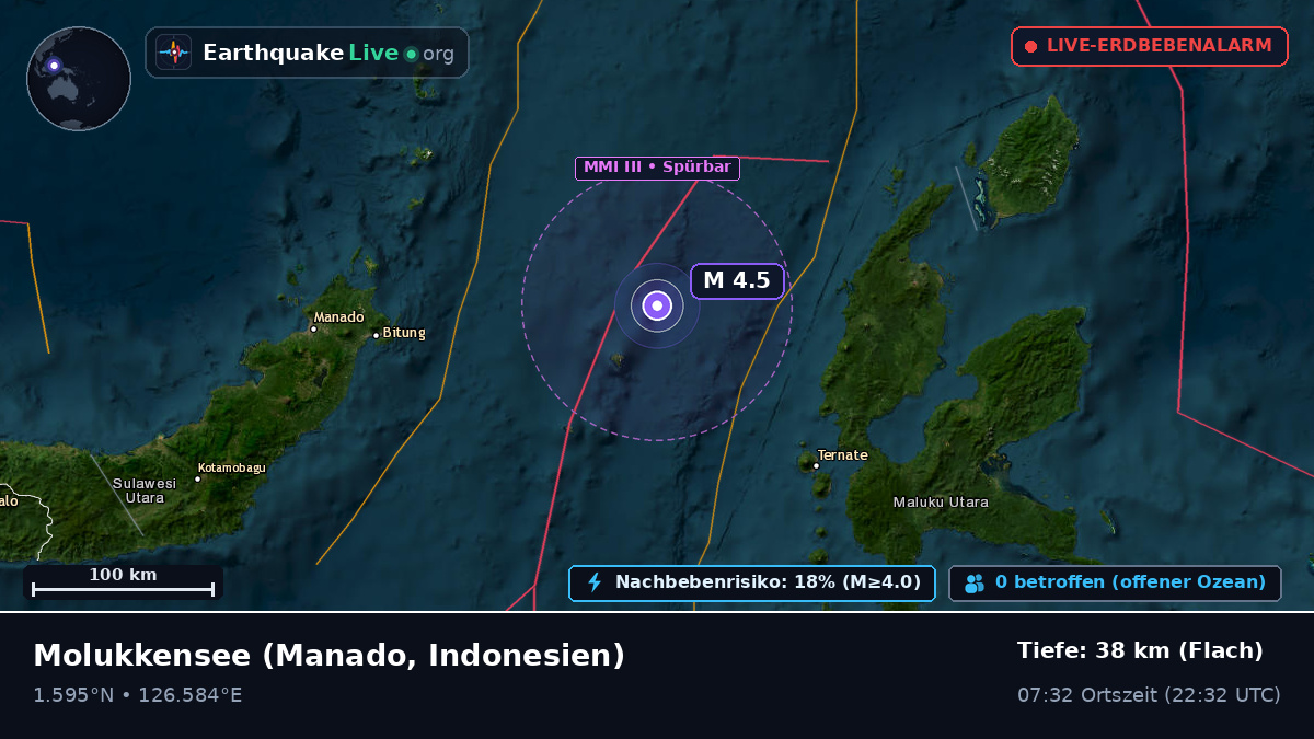 Molukkensee (Indonesien)