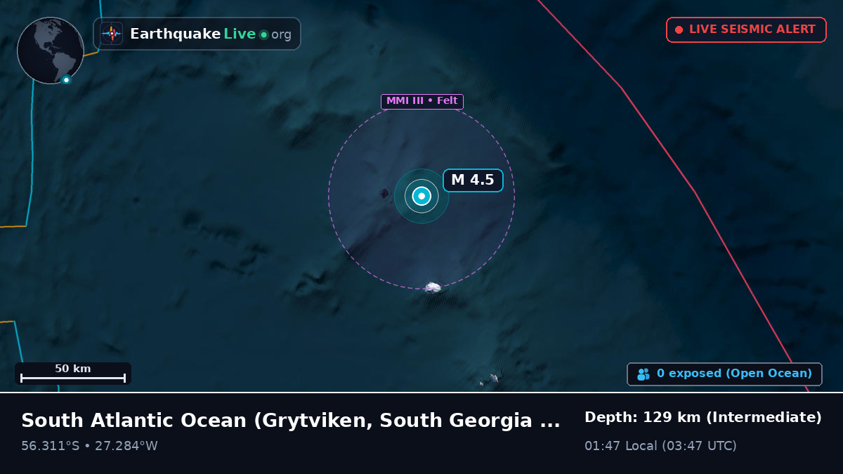 South Atlantic Ocean (South Georgia and the Islands)