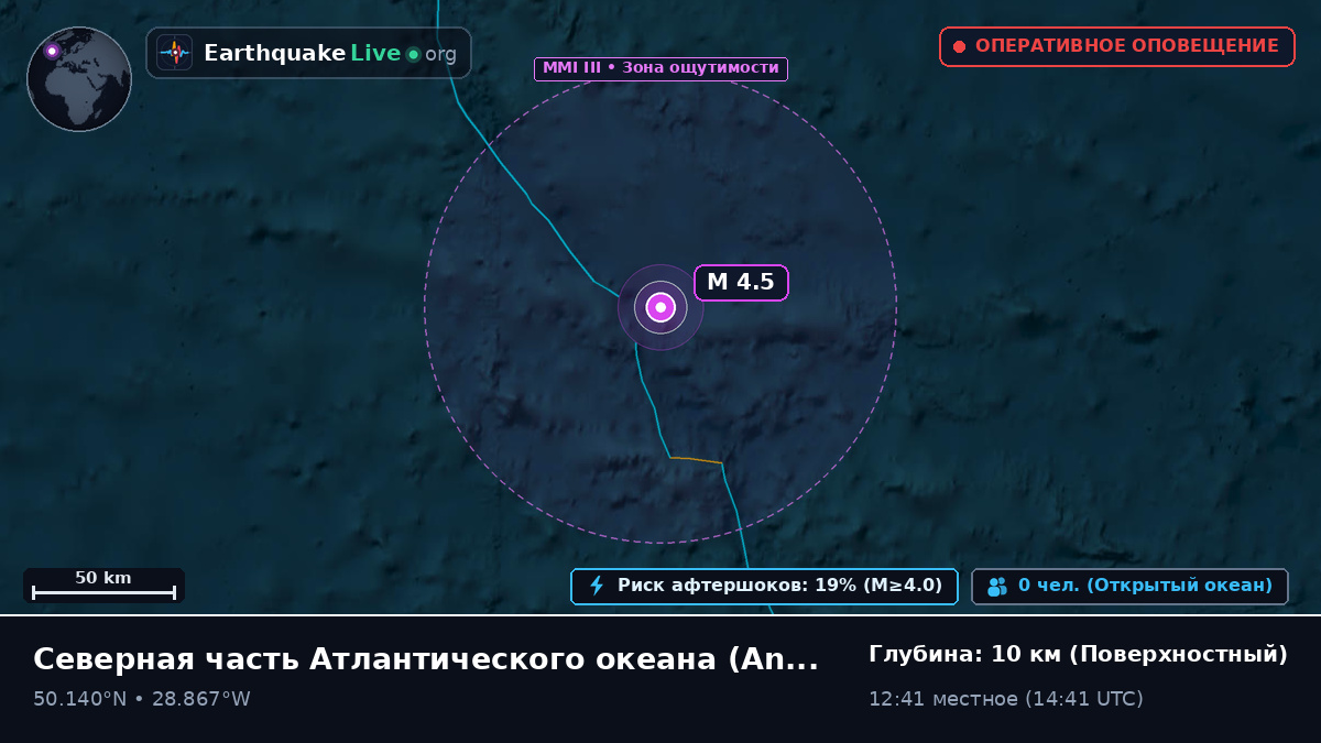 Северная часть Атлантического океана (Португалия)